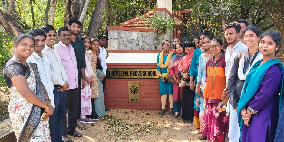 Visit to The Peepal Grove School, Sadum